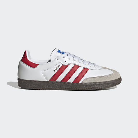 Tênis Samba OG White Red
