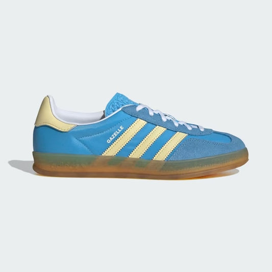 Tênis Gazelle Indoor Blue Burst Almost Yellow