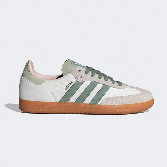 Tênis Samba OG Cloud White Silver Green