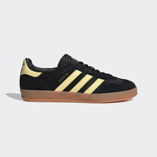 Tênis Gazelle Indoor Core Black Almost Yellow