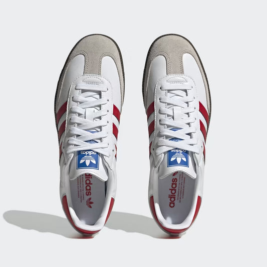 Tênis Samba OG White Red