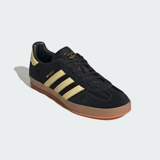 Tênis Gazelle Indoor Core Black Almost Yellow
