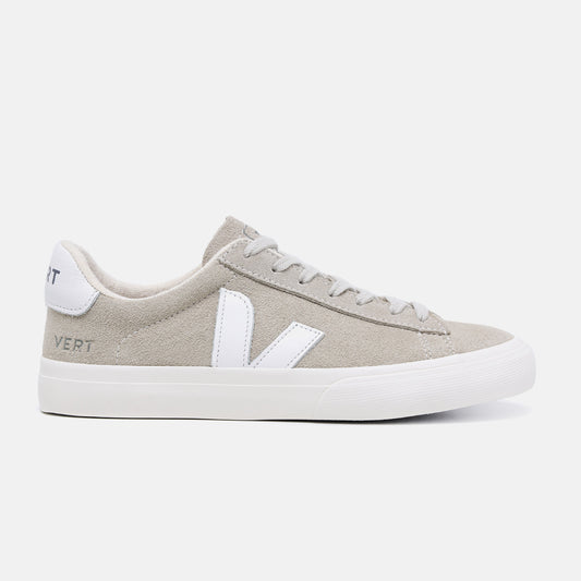 Tênis Campo Suede Natural White