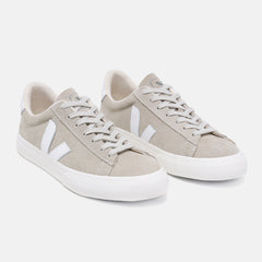 Tênis Campo Suede Natural White