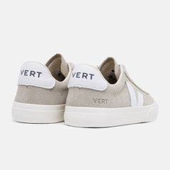 Tênis Campo Suede Natural White
