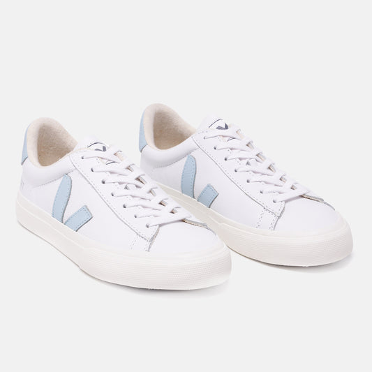 Tênis Campo Leather White Steel