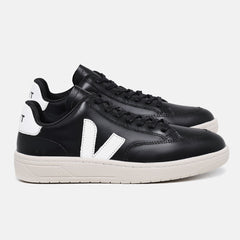 Tênis V-12 Leather Black White
