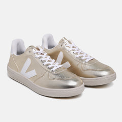 Tênis V-10 Leather Platine White