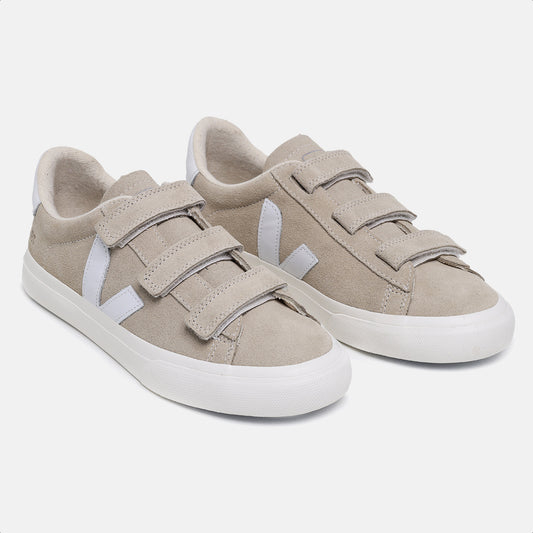 Tênis Recife Suede Natural White