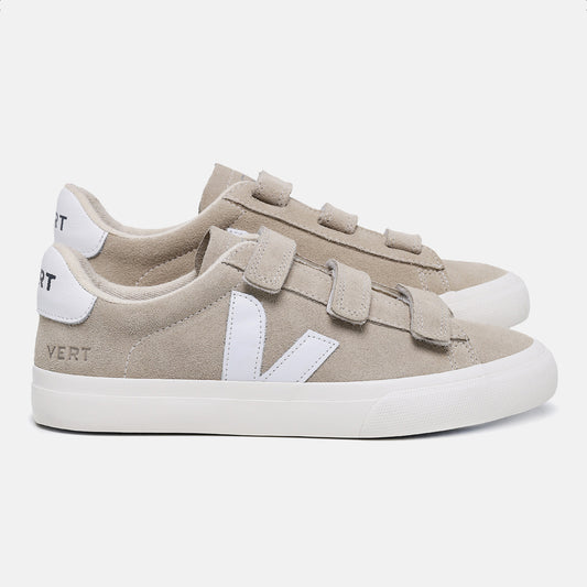 Tênis Recife Suede Natural White