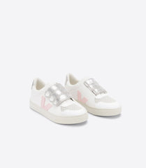 Tênis V-10 Leather Multico Petale Silver