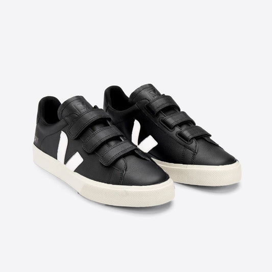 Tênis Recife Leather Black White