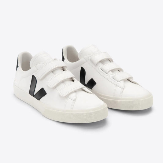 Tênis Recife Leather White Black