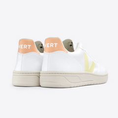 Tênis V-10 Leather White Sun Peach